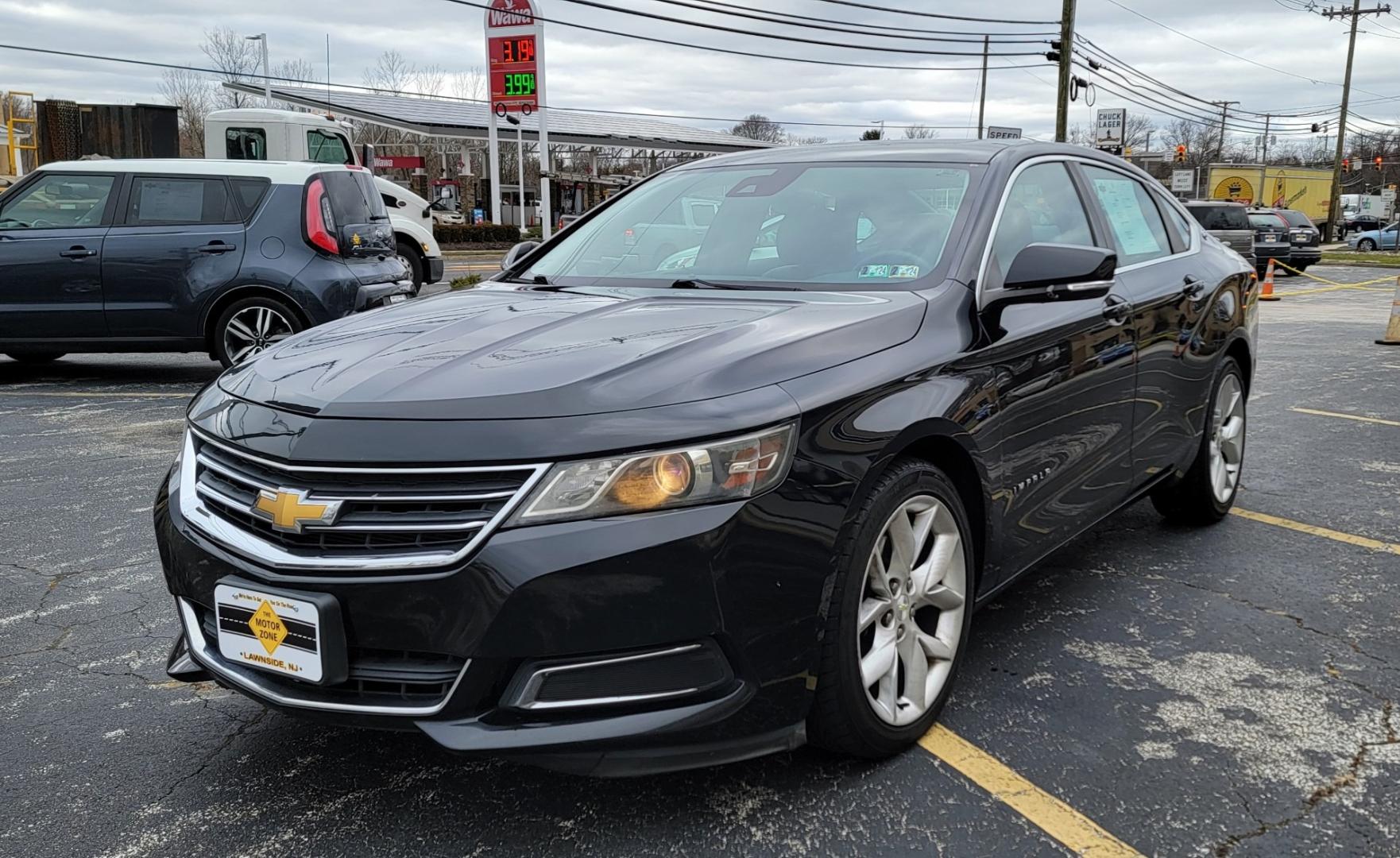 2014 BLACK /Black Chevrolet Impala 2LT (2G1125S34E9) with an 3.6 Flex Fuel engine, Automatic transmission, located at 341 N White Horse Pike, Lawnside, NJ, 08045, (856) 262-9500, 39.855621, -75.027451 - Photo#0